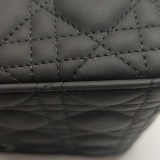 Dior Ultra Matte Lady Dior Chain Bag Cannage Quilt Calfskin Mini — thumbnail 12