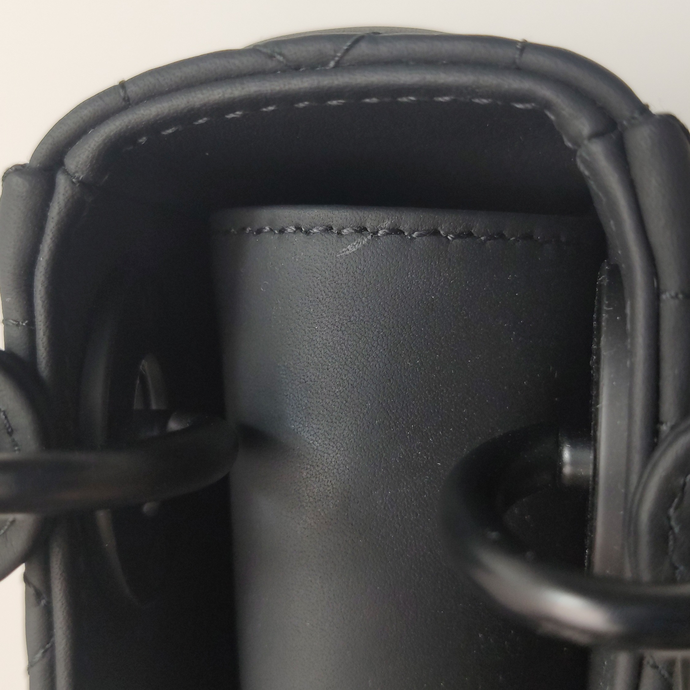 Dior Ultra Matte Lady Dior Chain Bag Cannage Quilt Calfskin Mini — photo 15 of 17