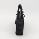 Dior Ultra Matte Lady D-Joy Bag Diamond Motif Cannage Calfskin Medium — thumbnail 3