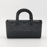 Dior Ultra Matte Lady D-Joy Bag Diamond Motif Cannage Calfskin Medium — thumbnail 5