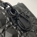 Dior Ultra Matte Lady D-Joy Bag Diamond Motif Cannage Calfskin Medium — thumbnail 9