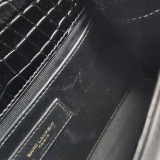 Saint Laurent(YSL) Classic Monogram Tassel Crossbody Bag Crocodile Embossed Leather Small — thumbnail 8