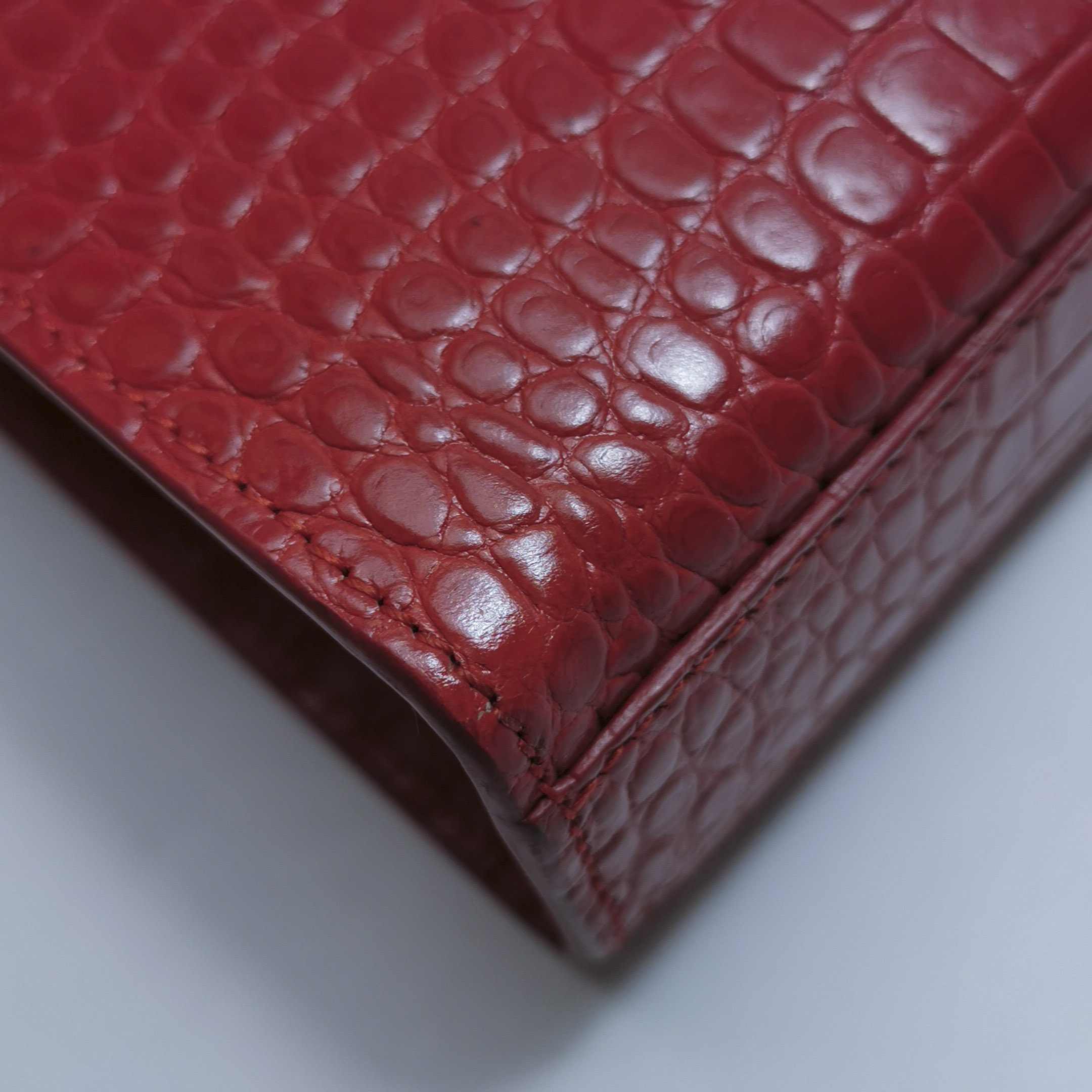 Saint Laurent(YSL) Classic Monogram Tassel Crossbody Bag Crocodile Embossed Leather Medium