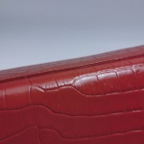 Saint Laurent(YSL) Classic Monogram Tassel Crossbody Bag Crocodile Embossed Leather Medium — thumbnail 12