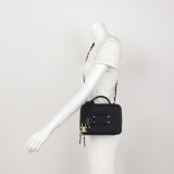 Chanel Filigree Vanity Case Quilted Caviar Medium — thumbnail 2