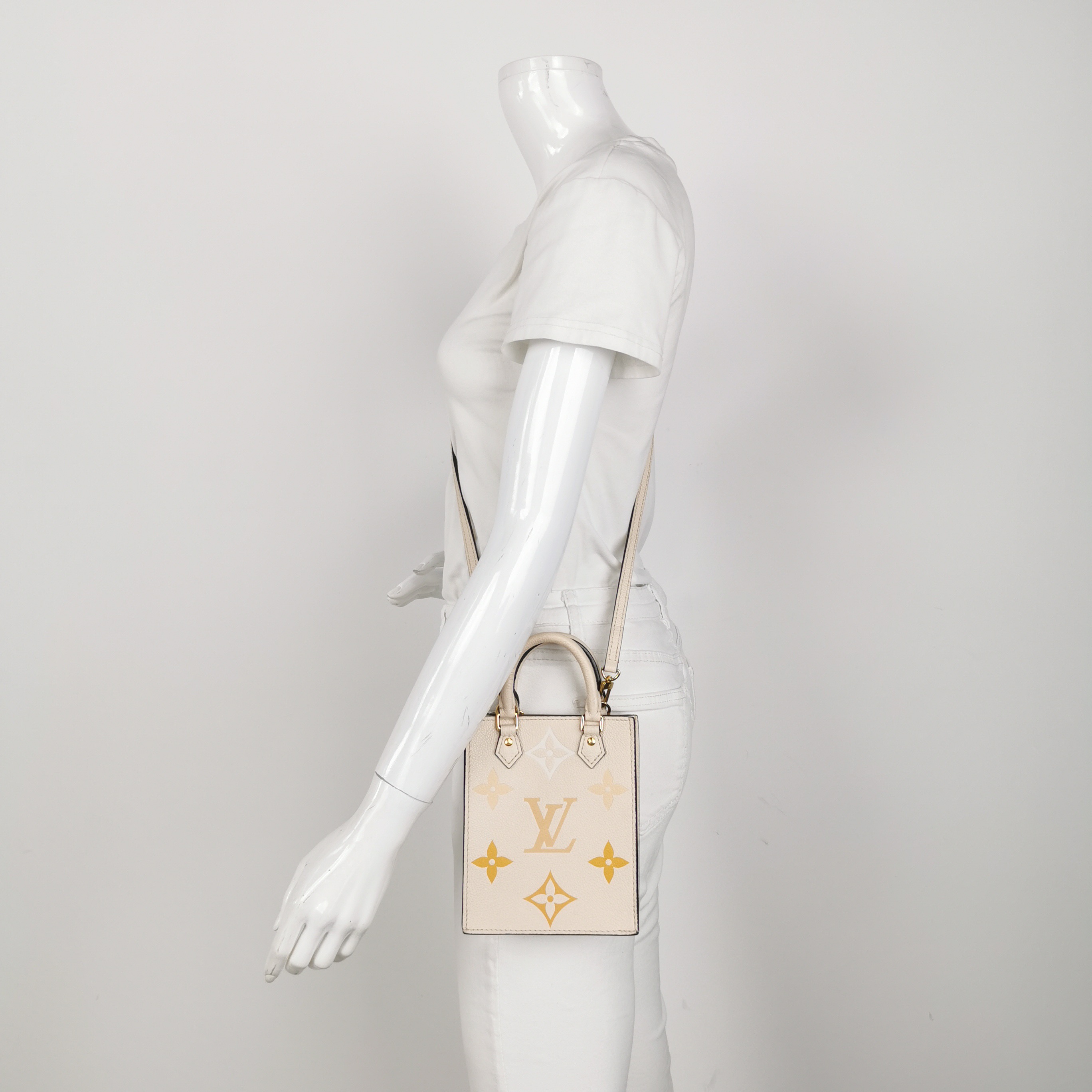 Louis Vuitton(LV) Petit Sac Plat Bag By The Pool Monogram Empreinte Giant — alternate view