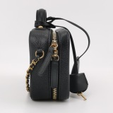 Chanel Filigree Vanity Case Quilted Caviar Small — thumbnail 4