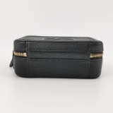 Chanel Filigree Vanity Case Quilted Caviar Small — thumbnail 6