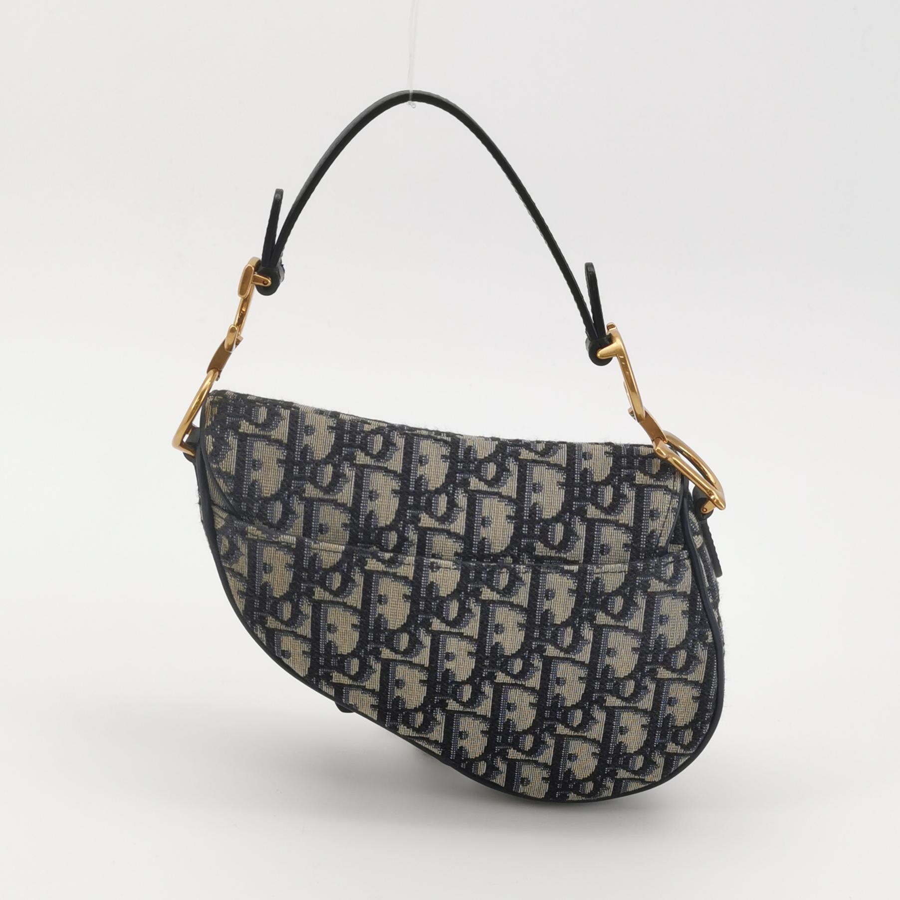 Dior Saddle Handbag Oblique Canvas Mini — photo 5 of 14