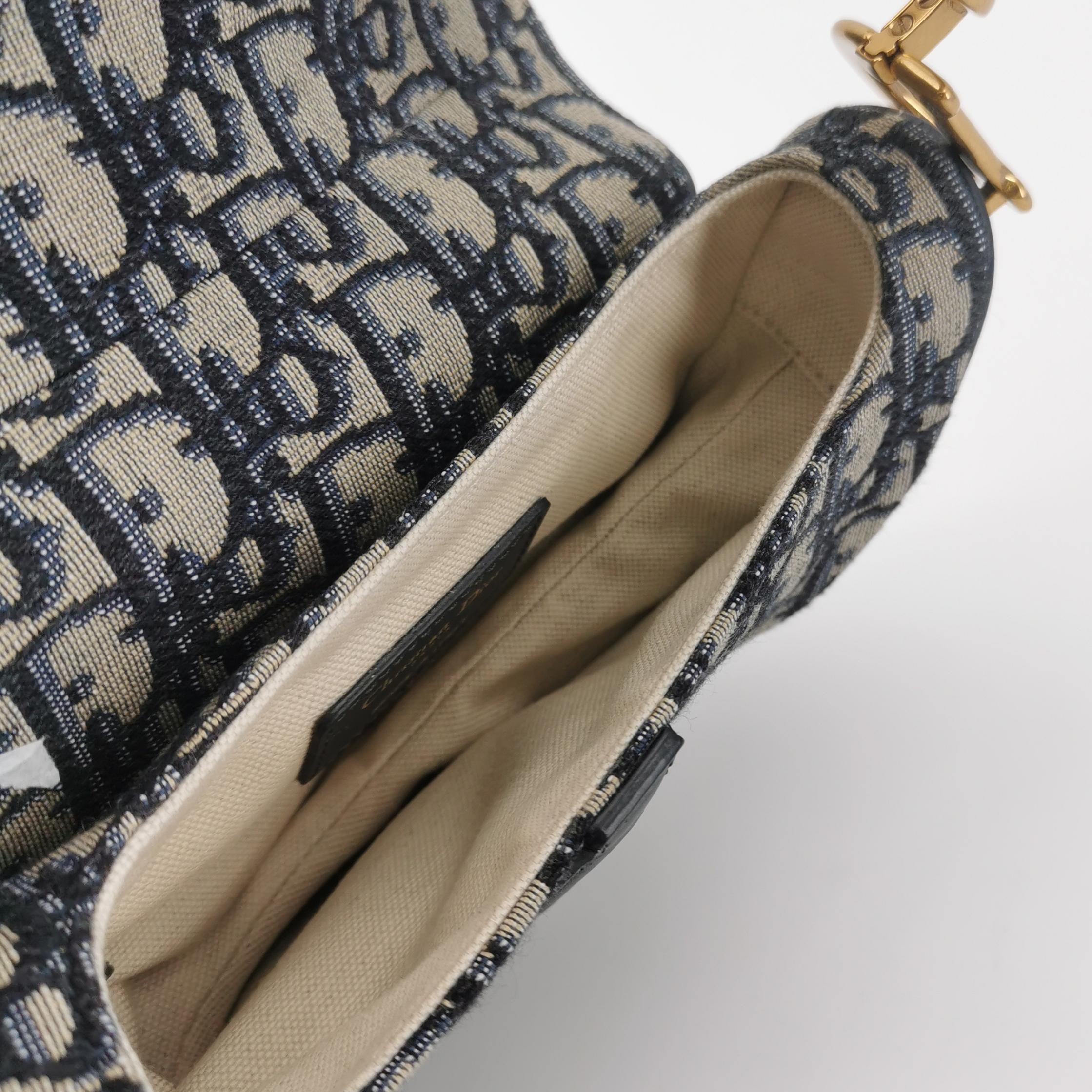 Dior Saddle Handbag Oblique Canvas Mini — photo 7 of 14