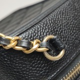 Chanel Filigree Vanity Case Quilted Caviar Small — thumbnail 12