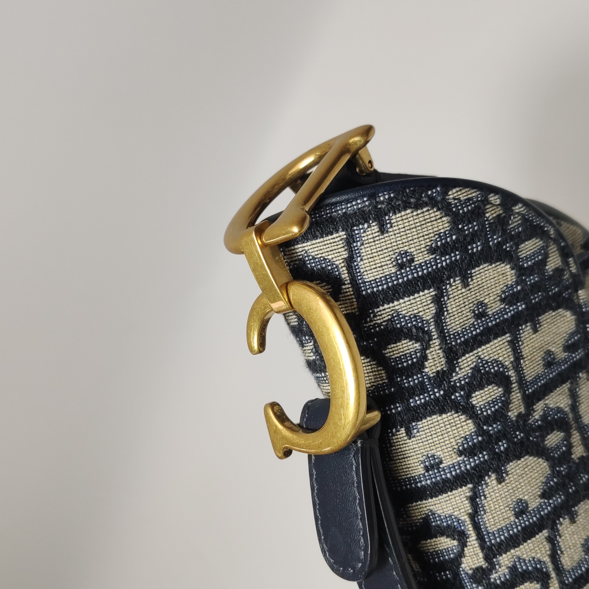 Dior Saddle Handbag Oblique Canvas Mini — photo 11 of 14