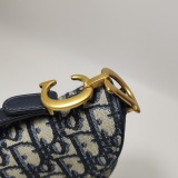 Dior Saddle Handbag Oblique Canvas Mini — thumbnail 11