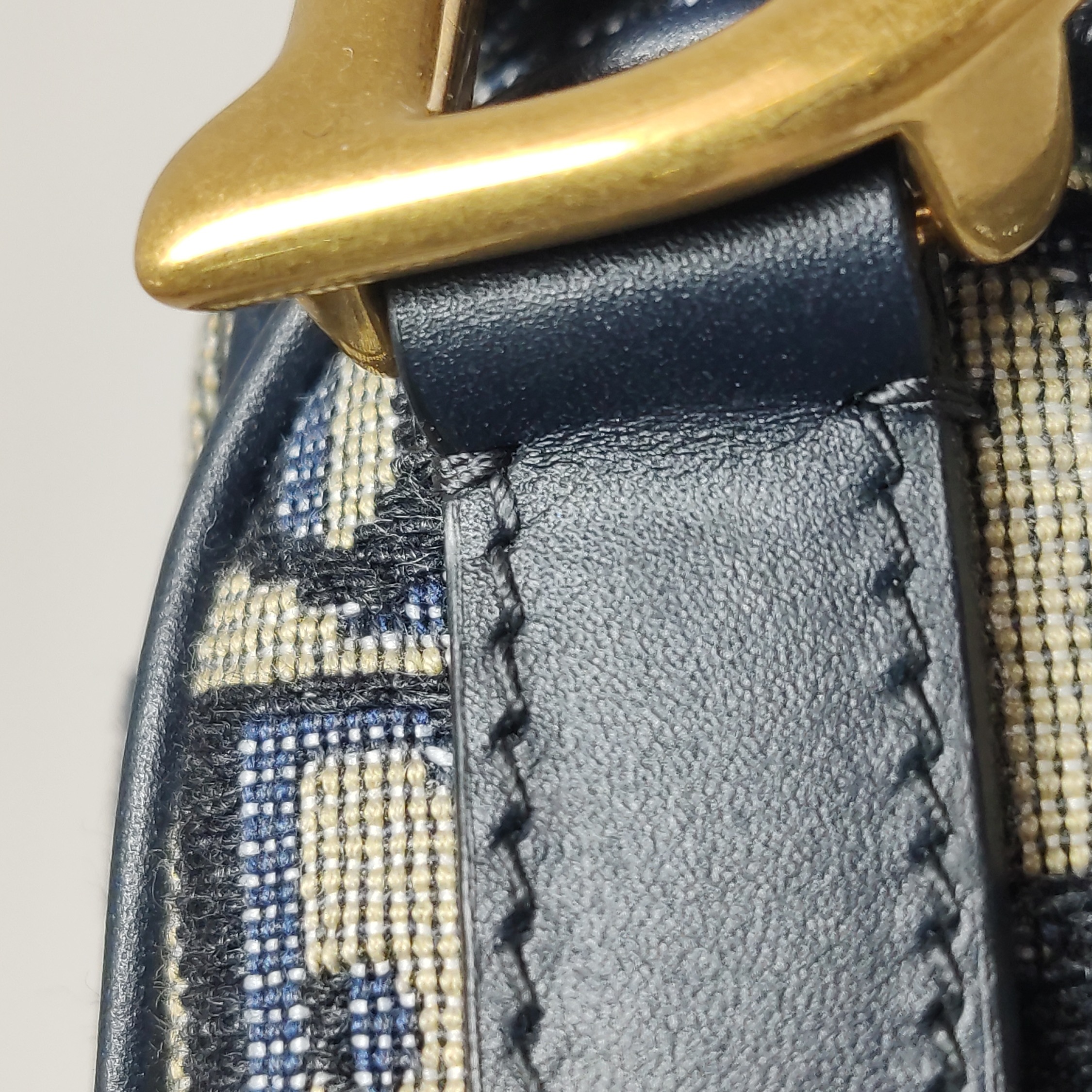 Dior Saddle Handbag Oblique Canvas Mini — photo 9 of 14