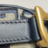 Dior Saddle Handbag Oblique Canvas Mini — thumbnail 9