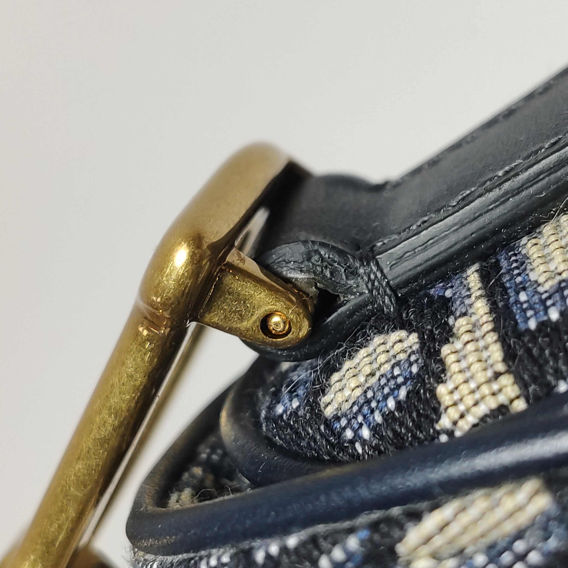 Dior Saddle Handbag Oblique Canvas Mini — photo 10 of 14