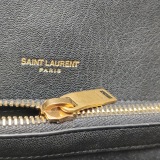 Saint Laurent(YSL) Classic Monogram College Bag Matelasse Chevron Leather Medium — thumbnail 10