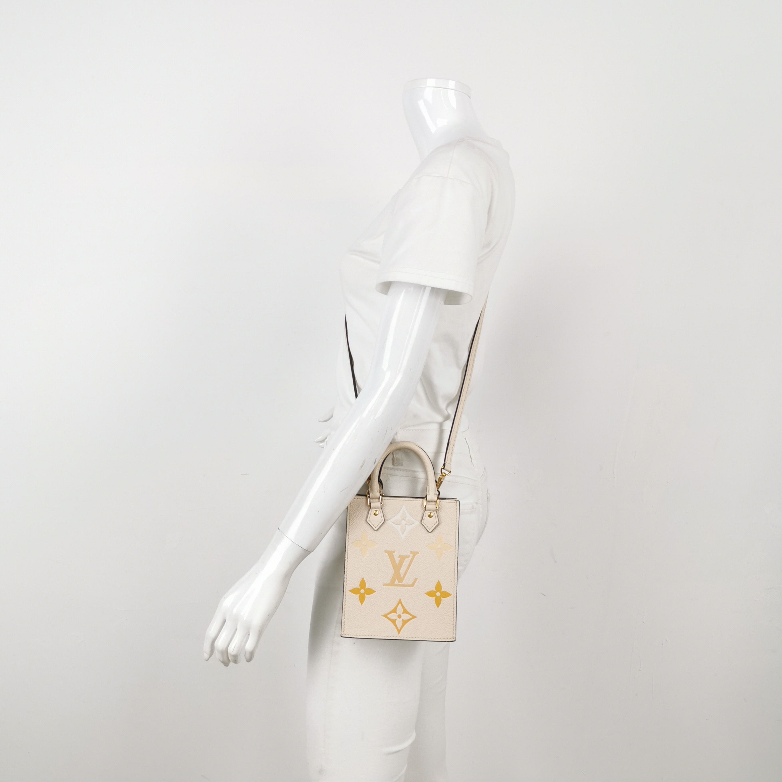 Louis Vuitton(LV) Petit Sac Plat Bag By The Pool Monogram Empreinte Giant — alternate view