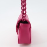 Gucci GG Marmont Flap Bag Matelasse Leather Super Rose Pink  Mini — thumbnail 4