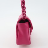 Gucci GG Marmont Flap Bag Matelasse Leather Super Rose Pink  Mini — thumbnail 3