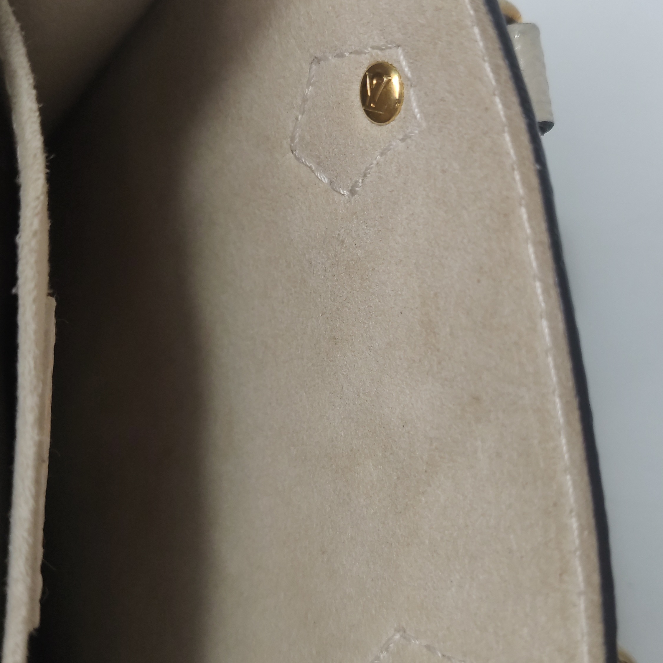 Louis Vuitton(LV) Petit Sac Plat Bag By The Pool Monogram Empreinte Giant — photo 10 of 15