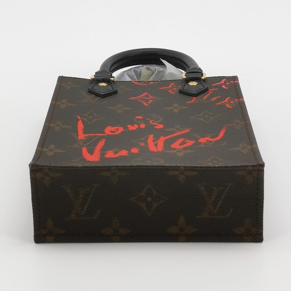 Louis Vuitton(LV) Petit Sac Plat Bag Limited Edition Fall in Love Monogram Canvas — photo 6 of 15