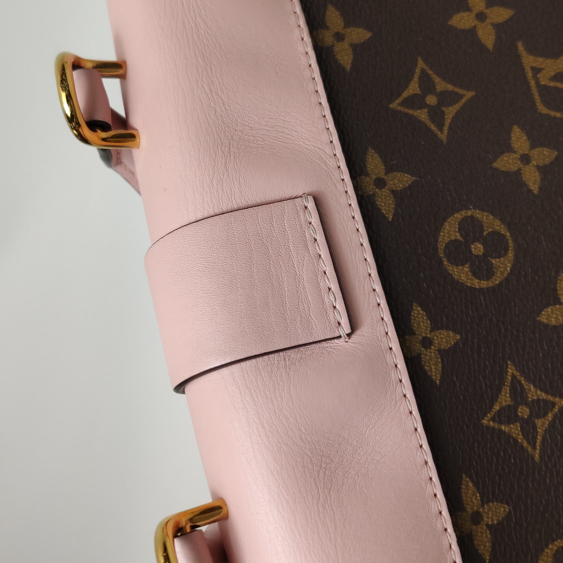 Louis Vuitton(LV) Locky Handbag Monogram Canvas with Leather BB — photo 8 of 15