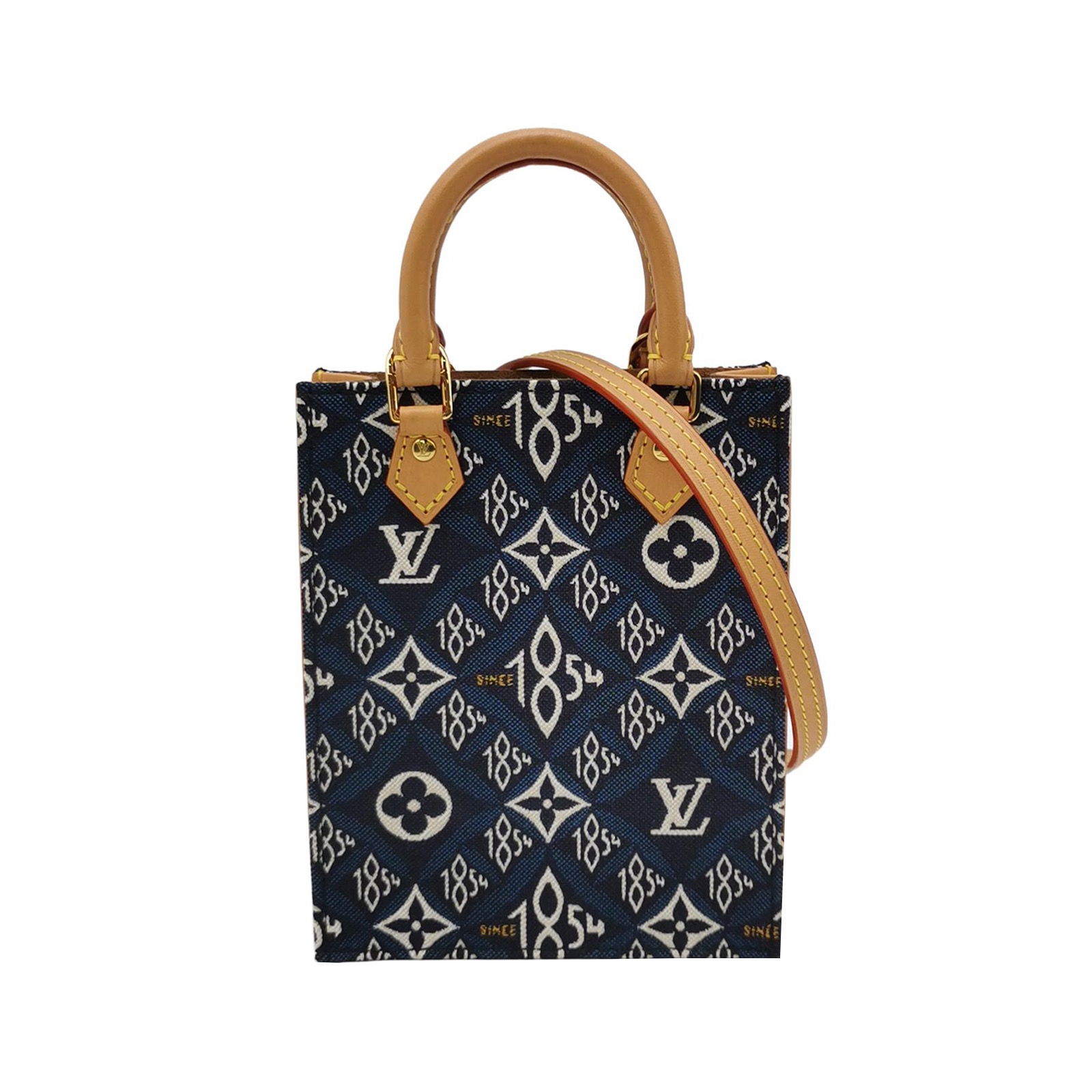 Louis Vuitton(LV) Petit Sac Plat Bag Limited Edition Since 1854 Monogram Jacquard — photo 1 of 20