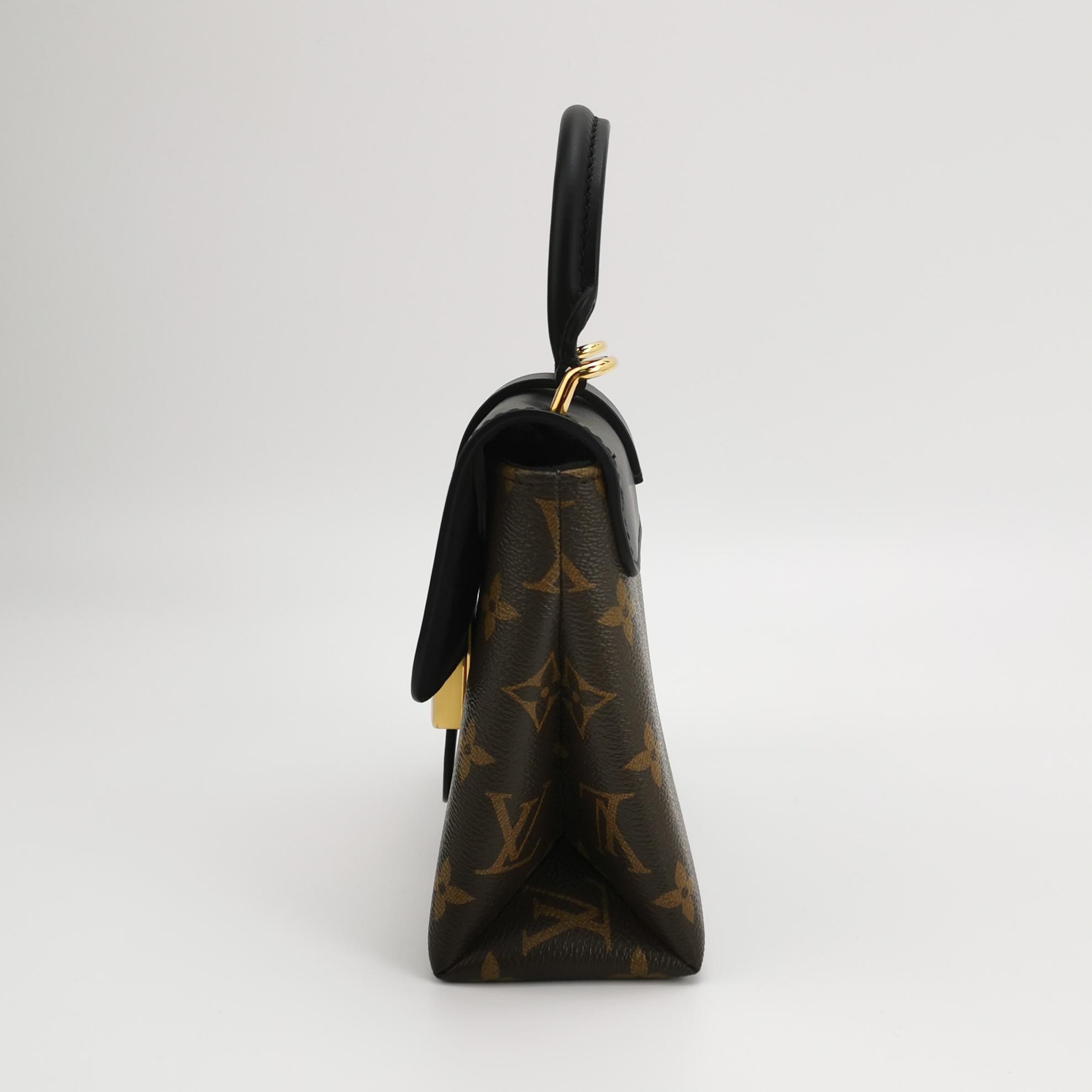 Louis Vuitton(LV) Locky Handbag Monogram Canvas with Leather BB