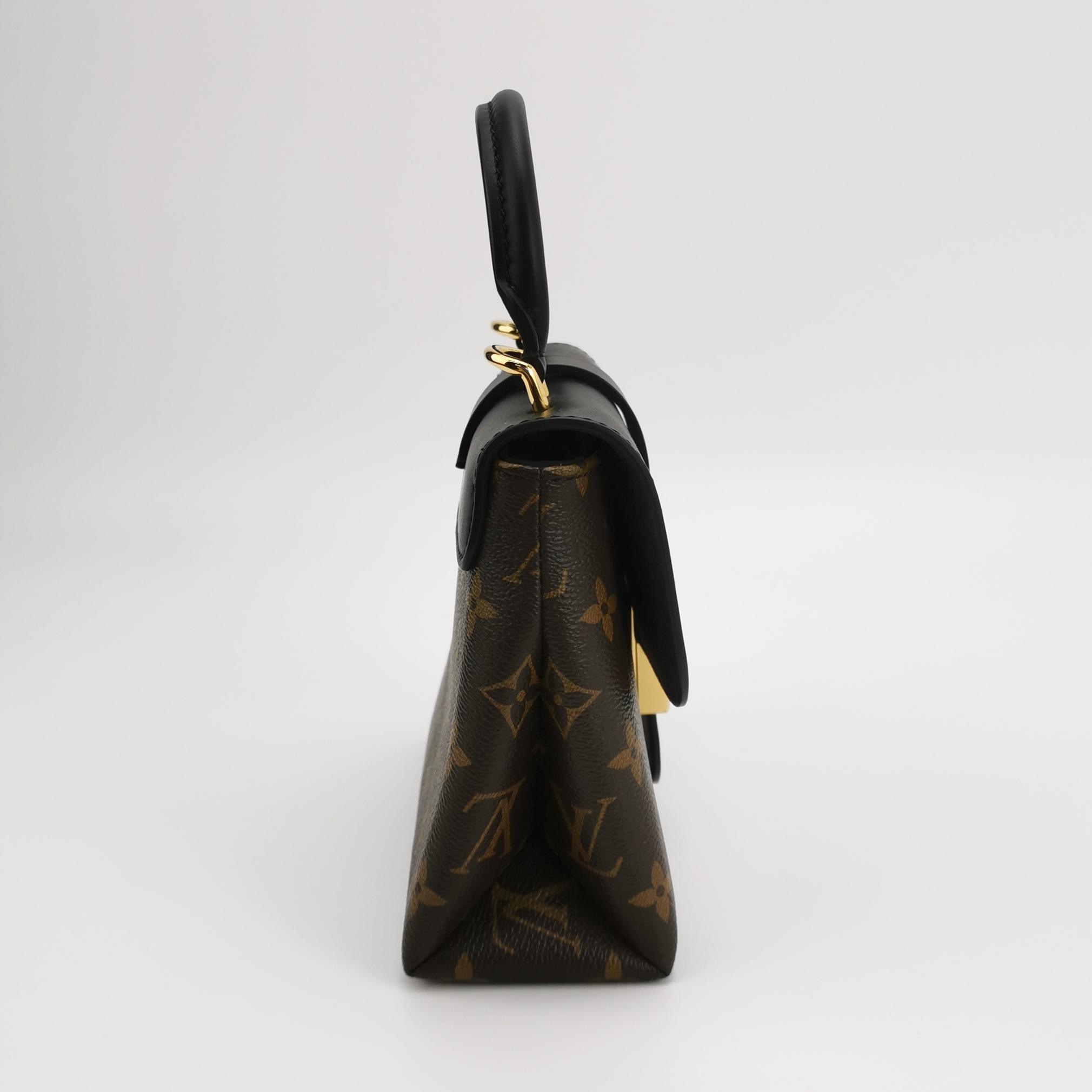 Louis Vuitton(LV) Locky Handbag Monogram Canvas with Leather BB