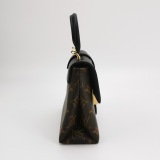 Louis Vuitton(LV) Locky Handbag Monogram Canvas with Leather BB — thumbnail 3