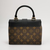 Louis Vuitton(LV) Locky Handbag Monogram Canvas with Leather BB — thumbnail 5