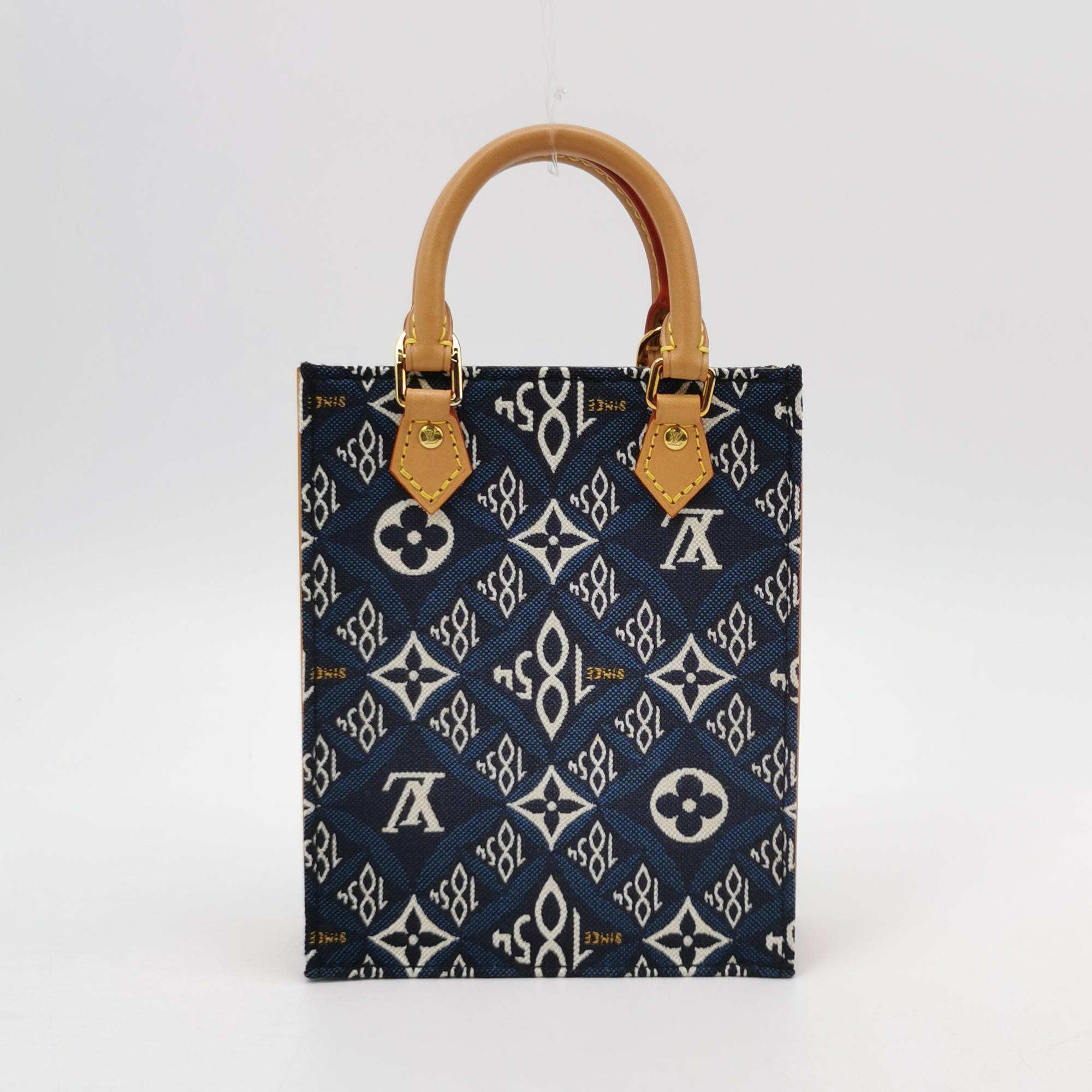 Louis Vuitton(LV) Petit Sac Plat Bag Limited Edition Since 1854 Monogram Jacquard — photo 5 of 20