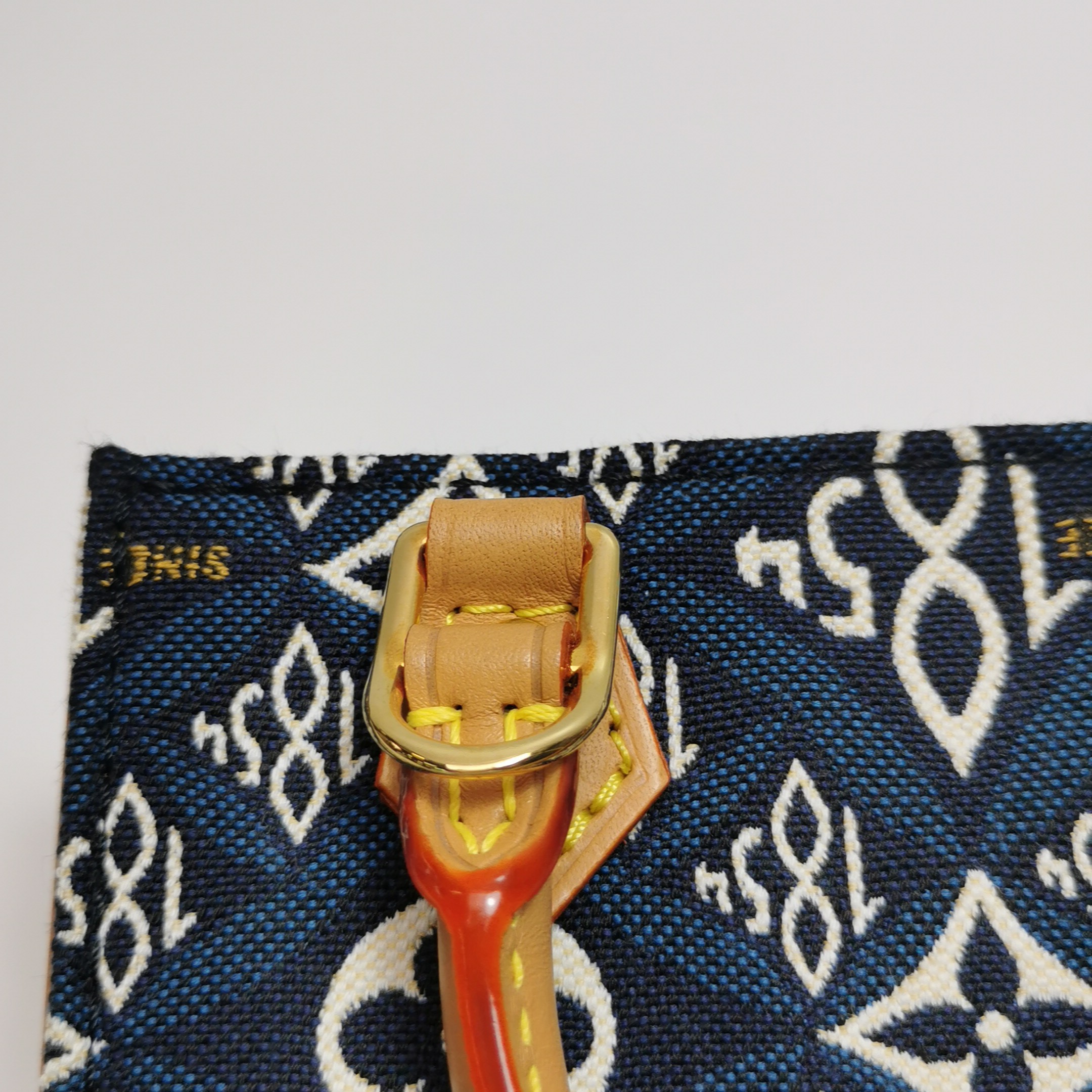 Louis Vuitton(LV) Petit Sac Plat Bag Limited Edition Since 1854 Monogram Jacquard — photo 12 of 20
