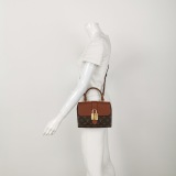 Louis Vuitton(LV) Locky Handbag Monogram Canvas with Leather BB — thumbnail 2
