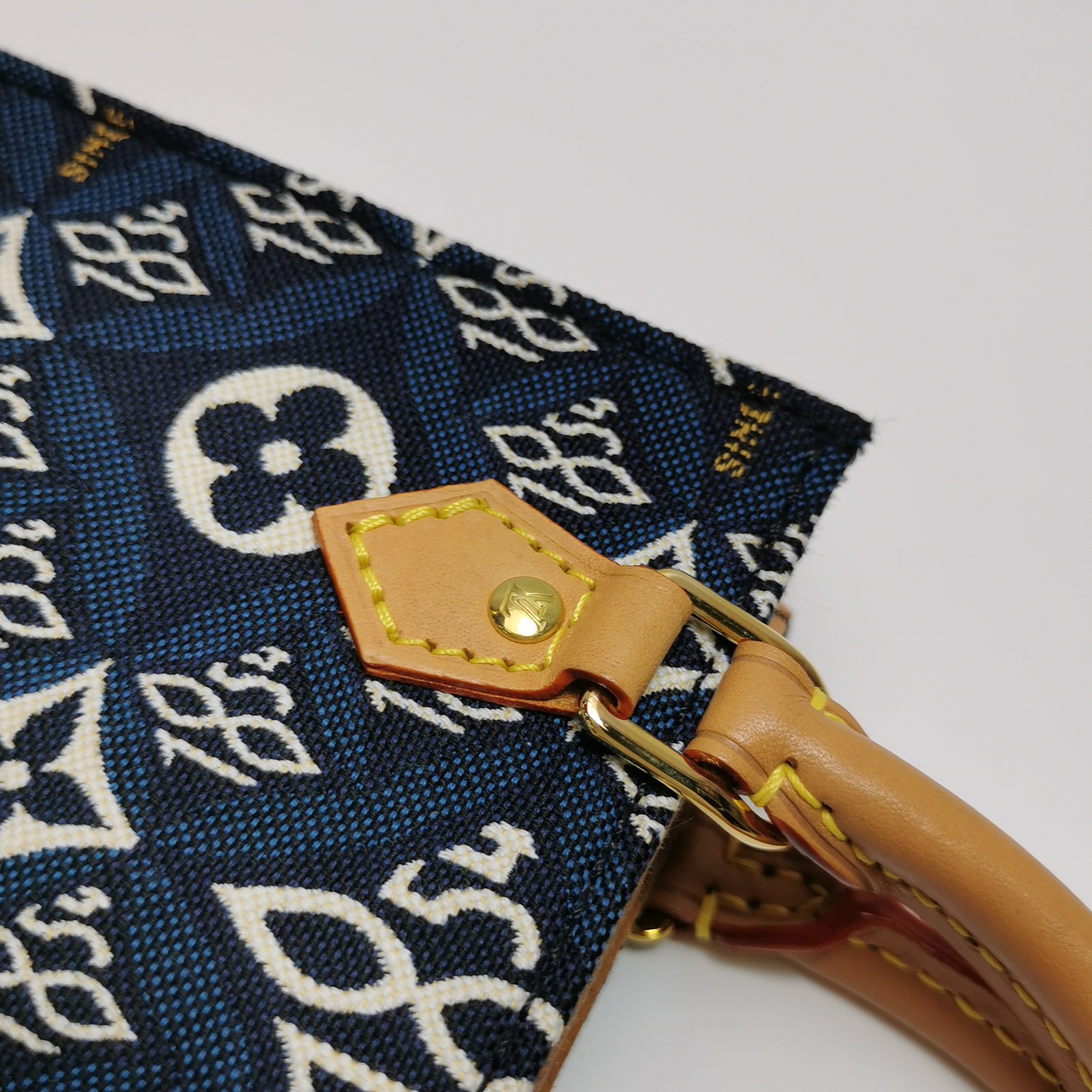 Louis Vuitton(LV) Petit Sac Plat Bag Limited Edition Since 1854 Monogram Jacquard — photo 14 of 20