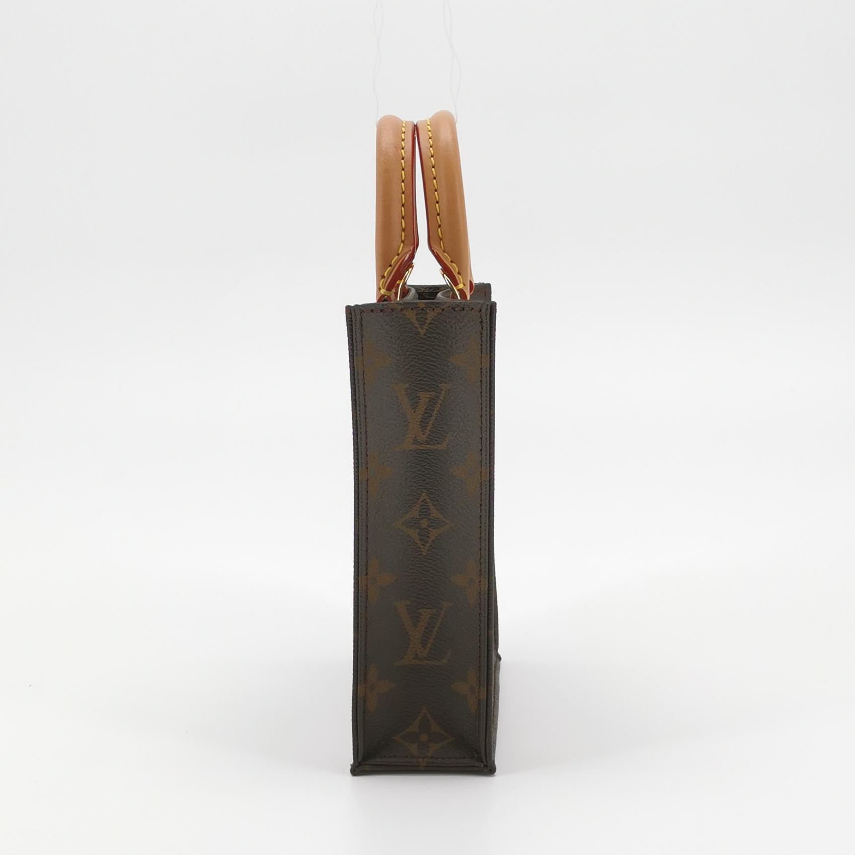Louis Vuitton(LV) Petit Sac Plat Bag Monogram Canvas — photo 3 of 20