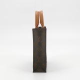 Louis Vuitton(LV) Petit Sac Plat Bag Monogram Canvas — thumbnail 3