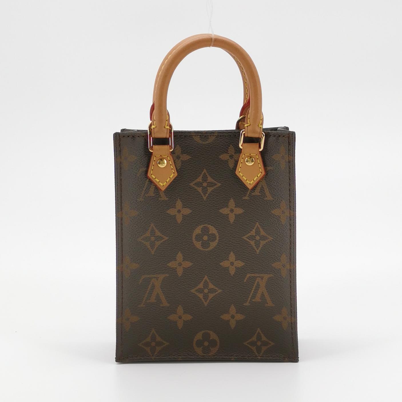 Louis Vuitton(LV) Petit Sac Plat Bag Monogram Canvas — photo 5 of 20