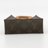 Louis Vuitton(LV) Petit Sac Plat Bag Monogram Canvas — thumbnail 6
