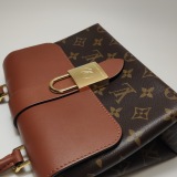Louis Vuitton(LV) Locky Handbag Monogram Canvas with Leather BB — thumbnail 8