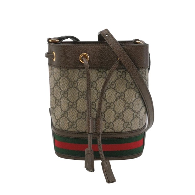 Gucci Ophidia Bucket Bag GG Coated Canvas Mini — pre-owned, Vierlot