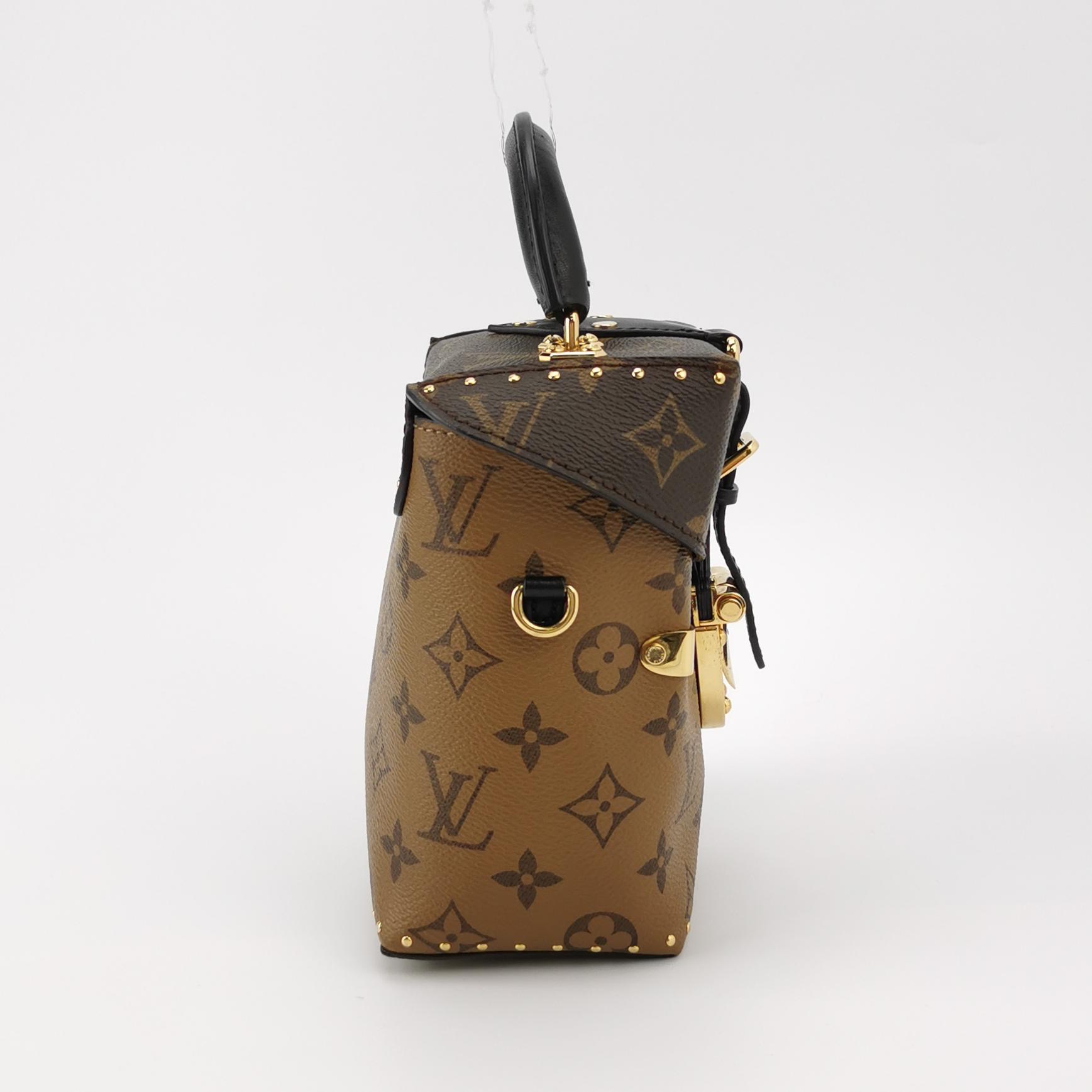Louis Vuitton(LV) Camera Box Handbag Studded Reverse Monogram Canvas — photo 3 of 13