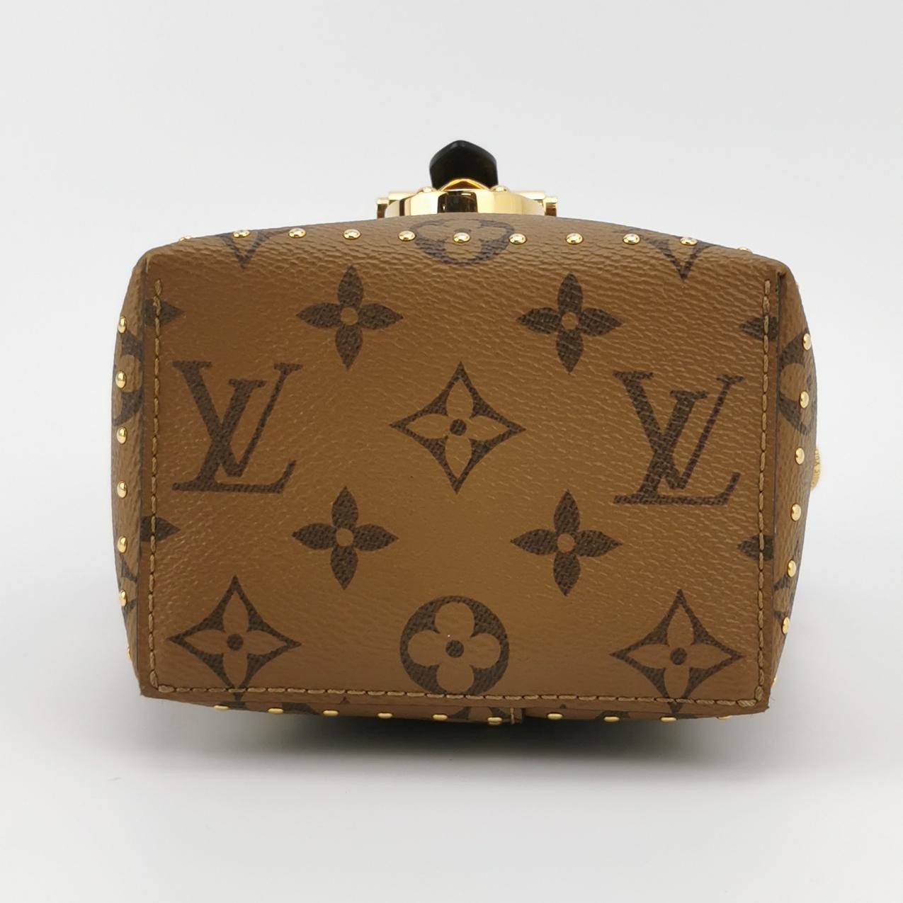 Louis Vuitton(LV) Camera Box Handbag Studded Reverse Monogram Canvas — photo 5 of 13