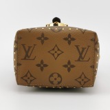 Louis Vuitton(LV) Camera Box Handbag Studded Reverse Monogram Canvas — thumbnail 5