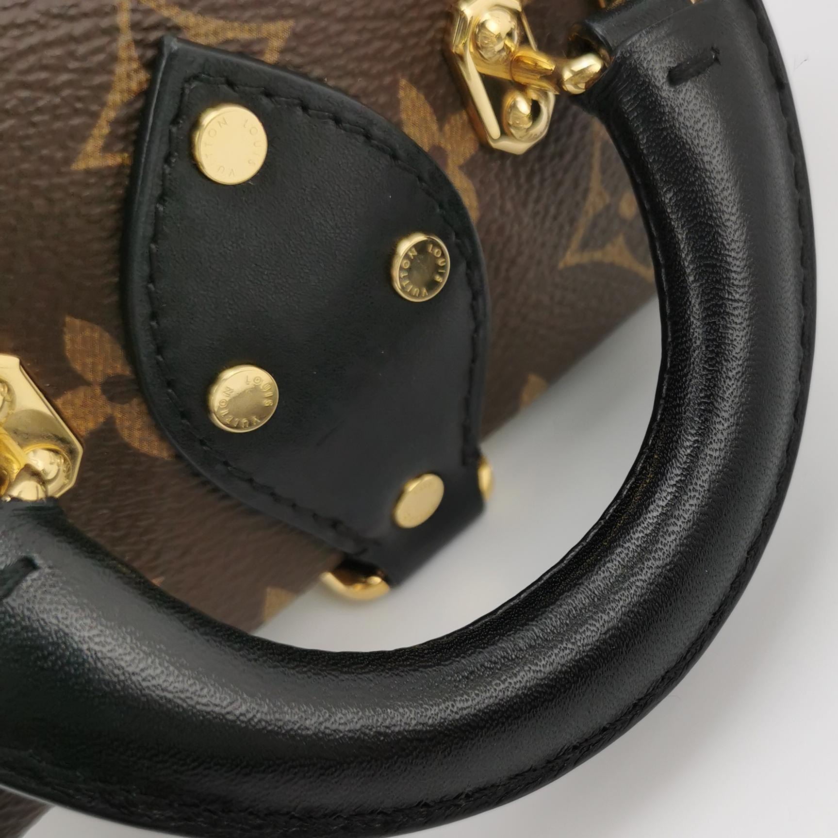 Louis Vuitton(LV) Camera Box Handbag Studded Reverse Monogram Canvas — photo 9 of 13
