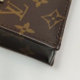 Louis Vuitton(LV) Petit Sac Plat Bag Monogram Canvas — thumbnail 11