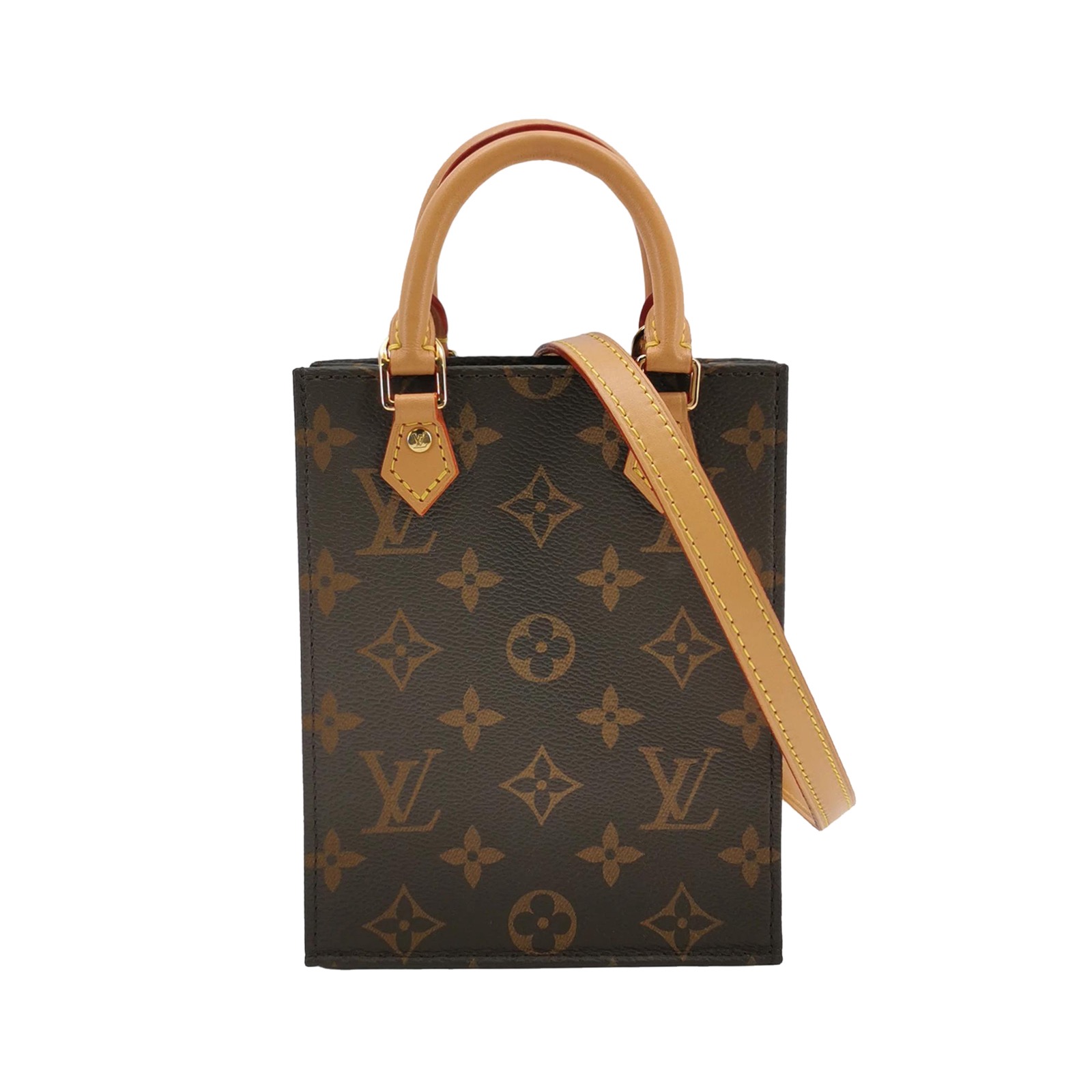 Louis Vuitton(LV) Petit Sac Plat Bag Monogram Canvas — photo 1 of 18