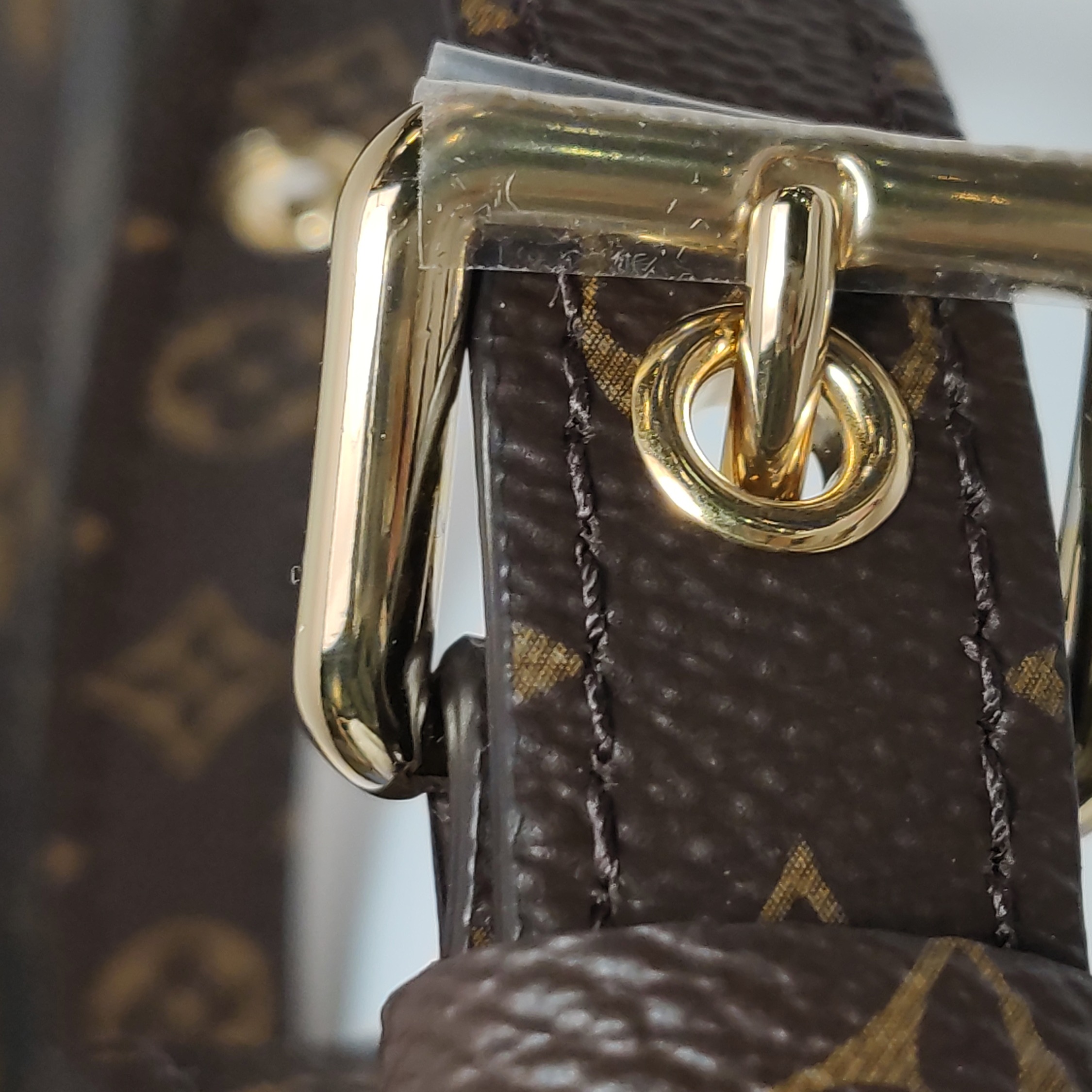 Louis Vuitton(LV) Sac Plat NM Bag Monogram Canvas BB — photo 13 of 18