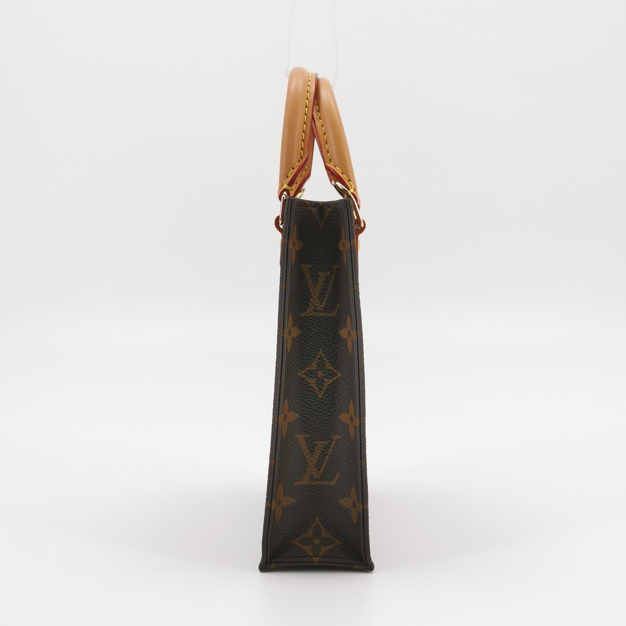 Louis Vuitton(LV) Petit Sac Plat Bag Monogram Canvas — photo 3 of 18